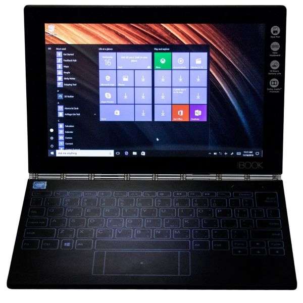 تبلت لنوو مدل Yoga Book With Windows 4G ظرفیت 128 گیگابایت