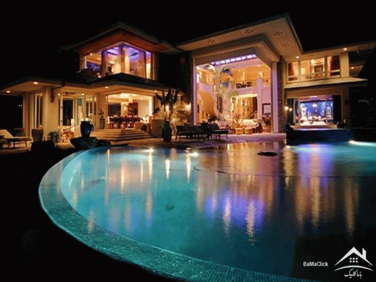 خانه بیل گیتس ثروتمندترین مرد جهان
